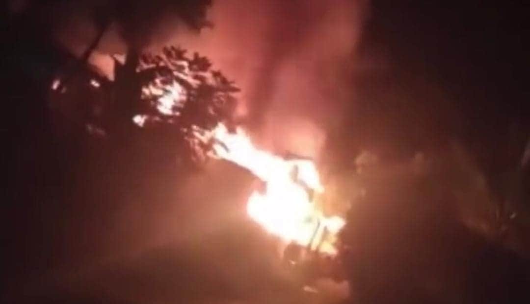 Video: Asesinaron y le prendieron fuego a una familia indígena en Puebla