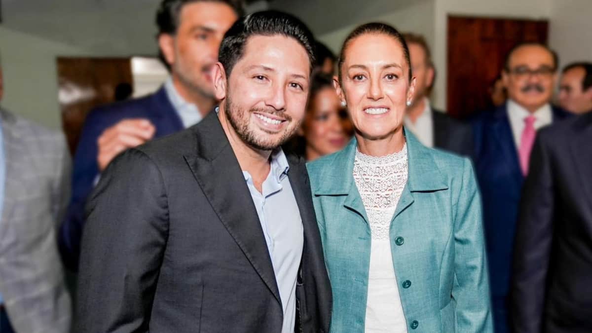 Asiste Renán Sánchez a la entrega de constancia de Claudia Sheinbaum, por parte del Partido Verde