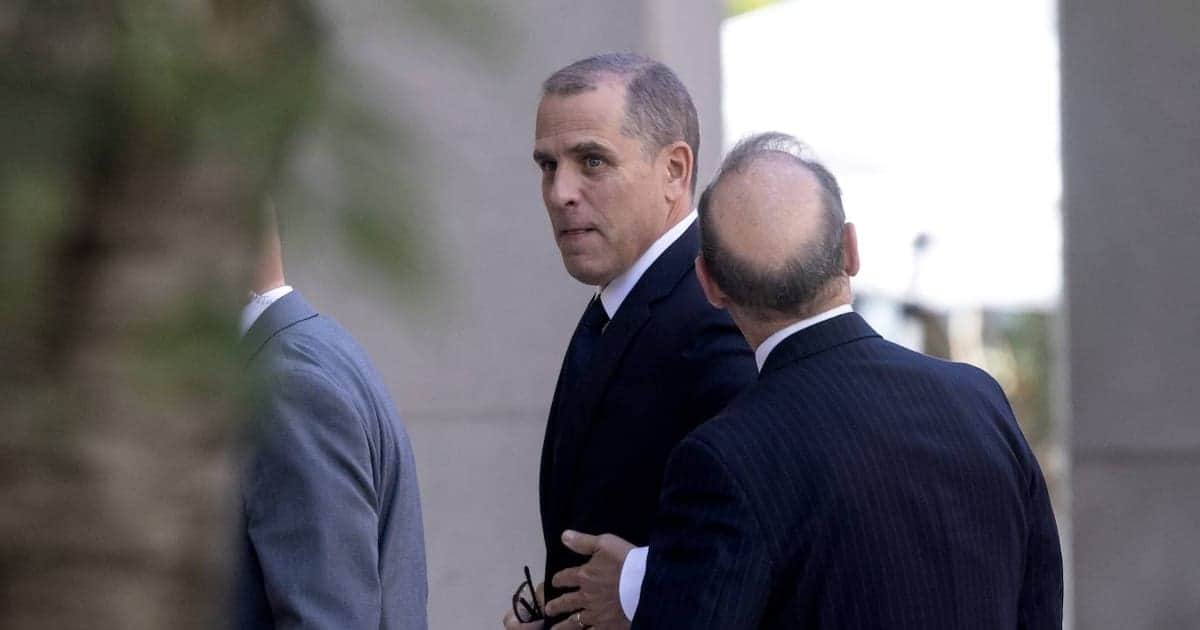 Hunter Biden se declara no culpable de posesión ilegal de armas cuando consumía drogas