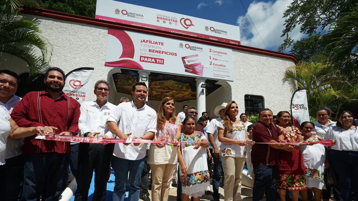 Acompaña Pablo Bustamante a la Gobernadora Mara Lezama en gira por la Zona Maya