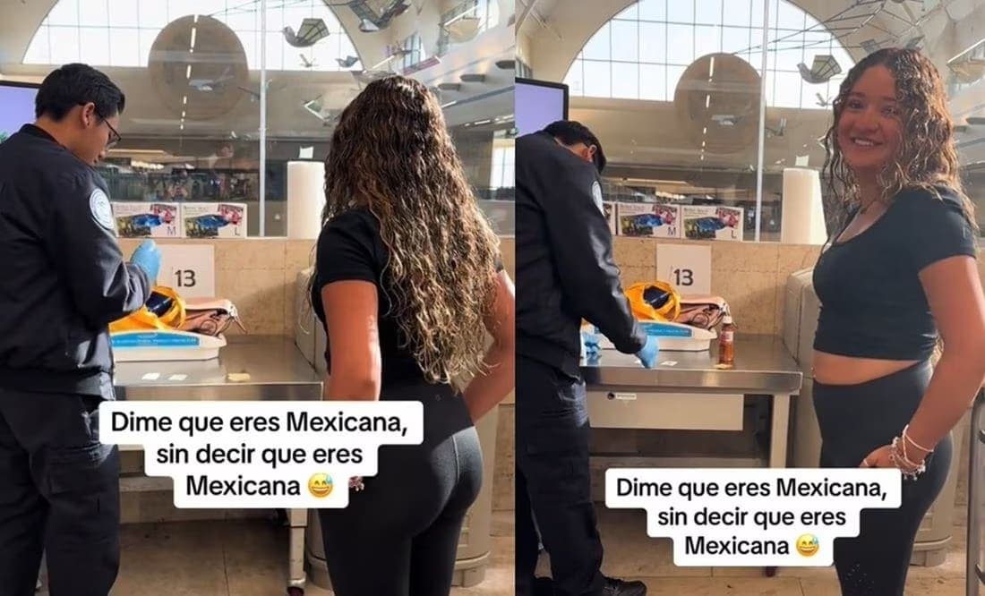 Video: Mexicana es "detenida" en un aeropuerto por llevar bote de Tajín
