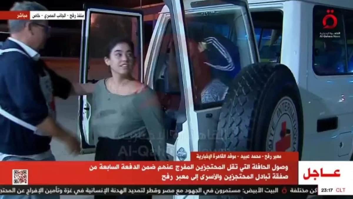 Video: Liberan a Ilana Gritzewsky, joven cancunense secuestrada por Hamás