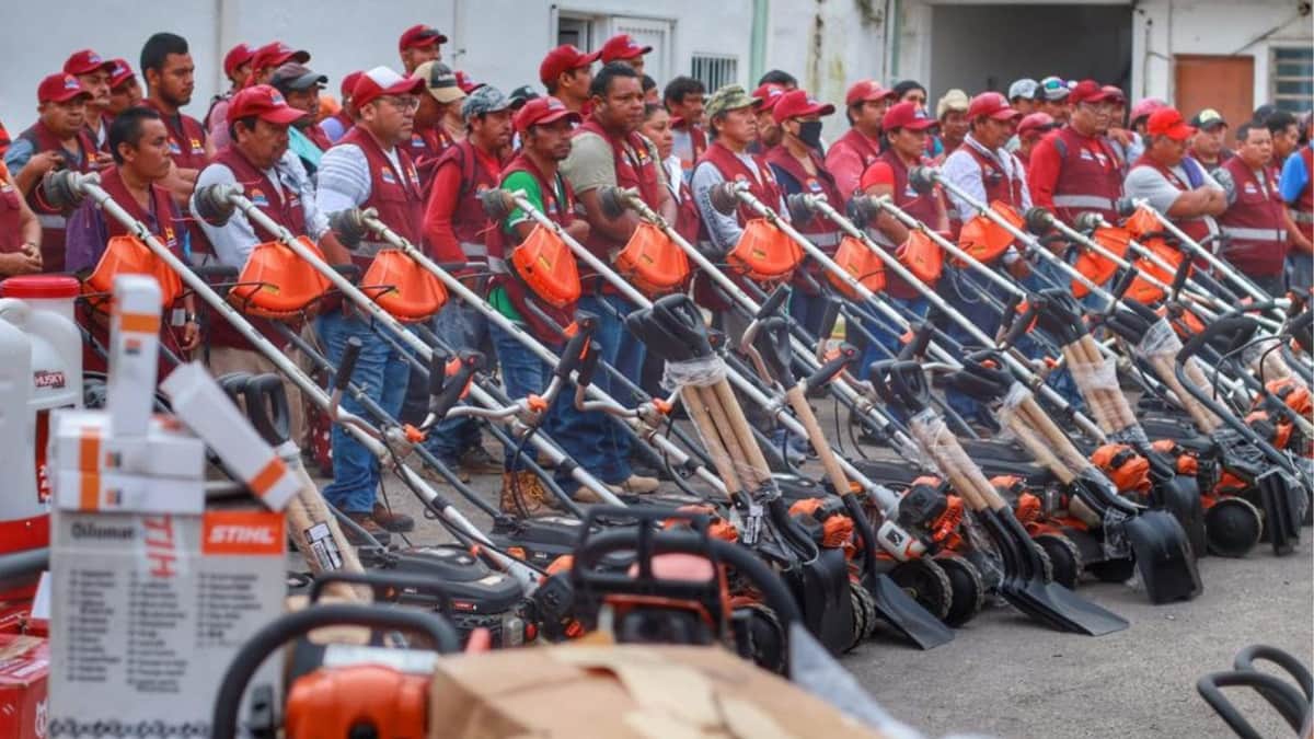 Gracias a la disciplina financiera, se invierte en equipo para servicios públicos municipales: Yensunni Martínez