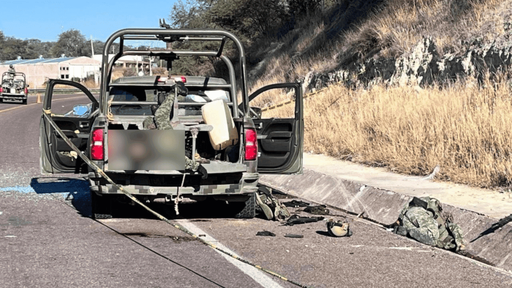 Video: Sicarios atacan a elementos de la Sedena y mueren 3 militares