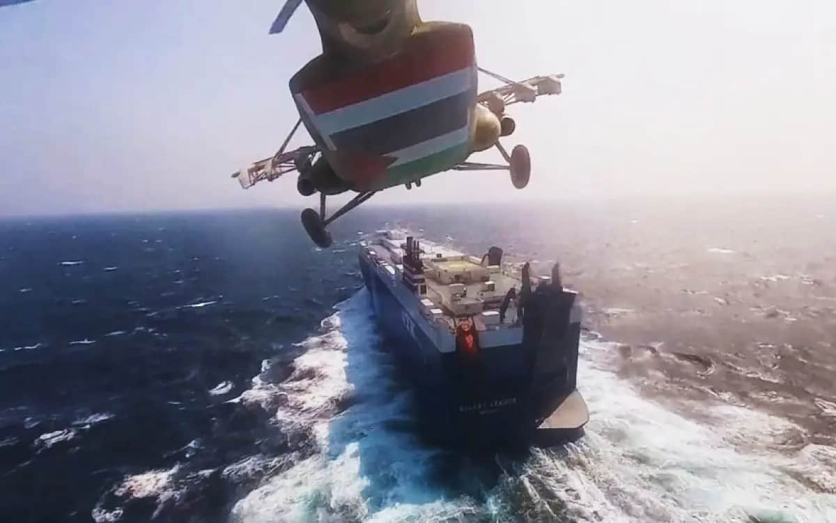 Confirman dos mexicanos en buque secuestrado en el Mar Rojo