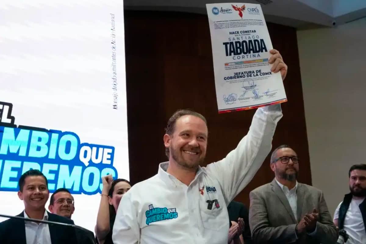 Santiago Taboada se convierte en precandidato a la jefatura de Gobierno para la CDMX
