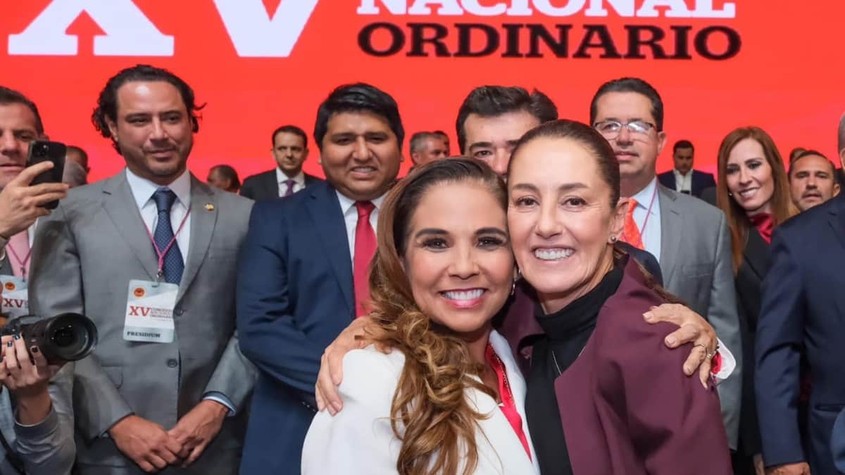 Mara Lezama se muestra nuevamente cercana a Claudia Sheinbaum, virtual candidata presidencial de la 4T