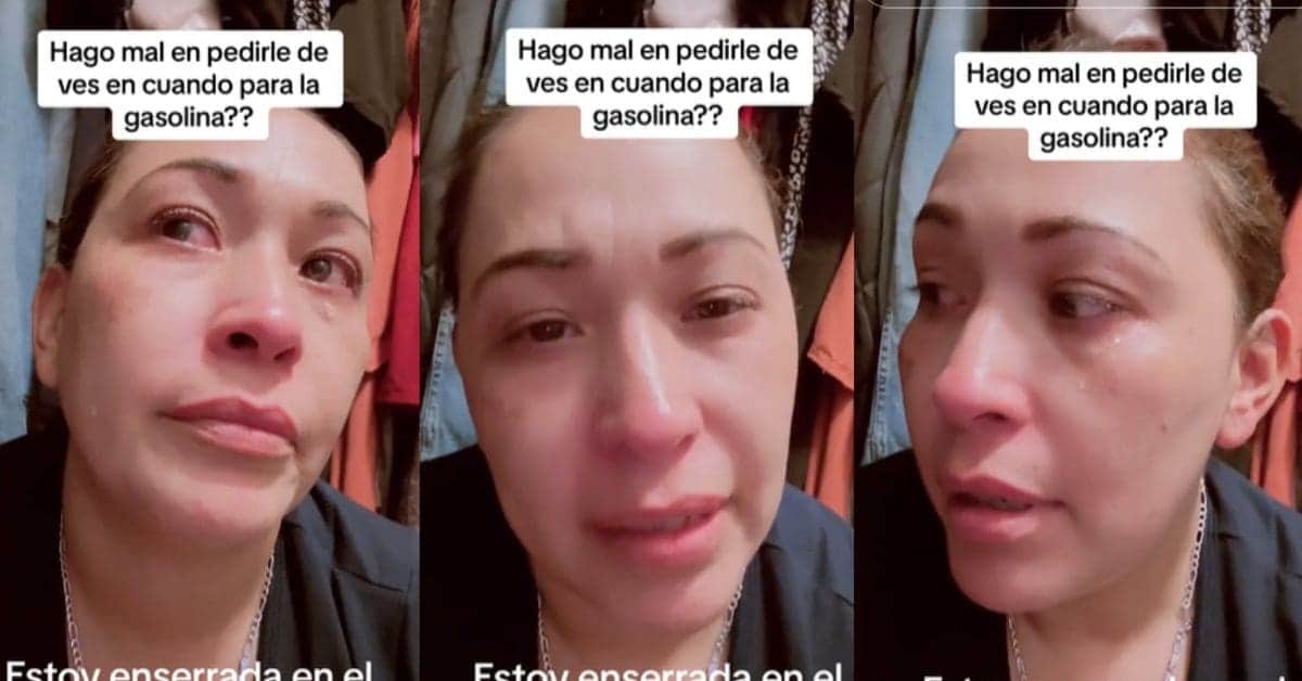 VIDEO: Mamá pide dinero para gasolina a su hijo de 22 años y él se enoja