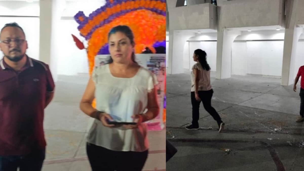 Arrojan huevos a funcionaria que empujó a Madres Buscadoras en Cancún; al final fue destituida