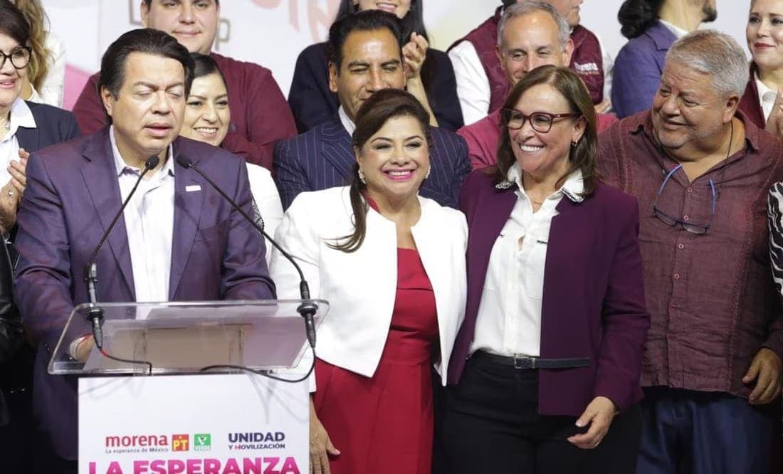 Brugada, dentro, Harfuch, fuera; aquí la lista completa de virtuales candidatos de Morena a gubernaturas en 2024