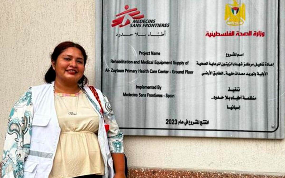 Michelle Ravelle, enfermera mexicana que estaba en la Franja de Gaza, relata su historia