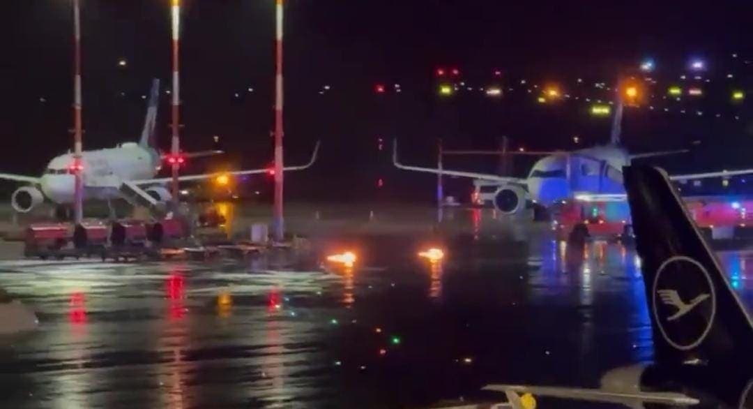 Video: Sujeto se entrega tras atrincherse en aeropuerto de Hamburgo con su hija de rehén