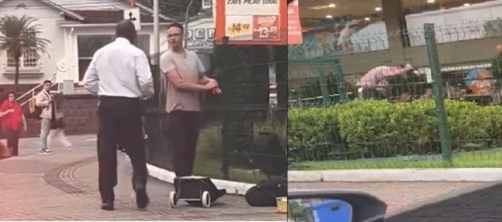 VIDEO: Padre apuñala y mata a un vendedor de dulces que amenazó a su hija