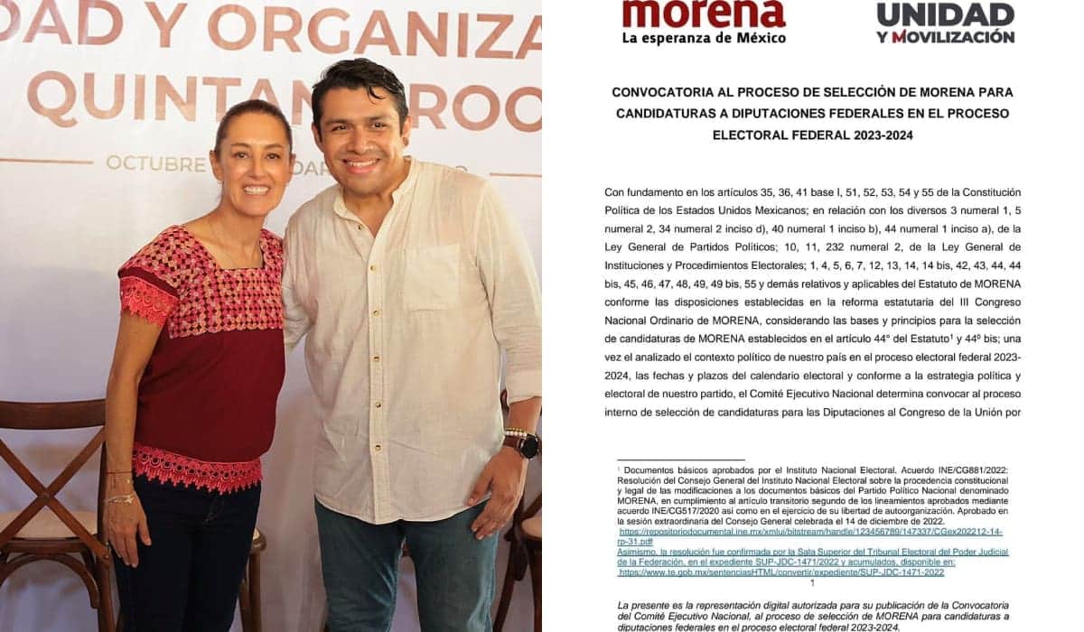 Saulo Aguilar Bernés se registró como aspirante a la candidatura de Morena por el segundo Distrito en Quintana Roo