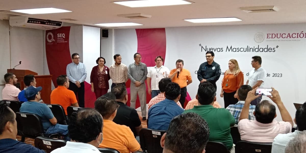 Organiza la SEQ taller de "Nuevas Masculinidades"