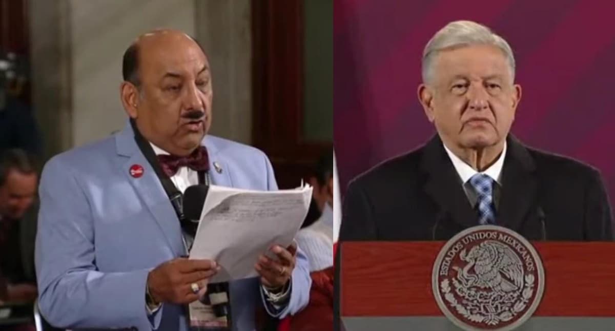 Video: "Lord Molécula" le dedica una calaverita a AMLO en la mañanera