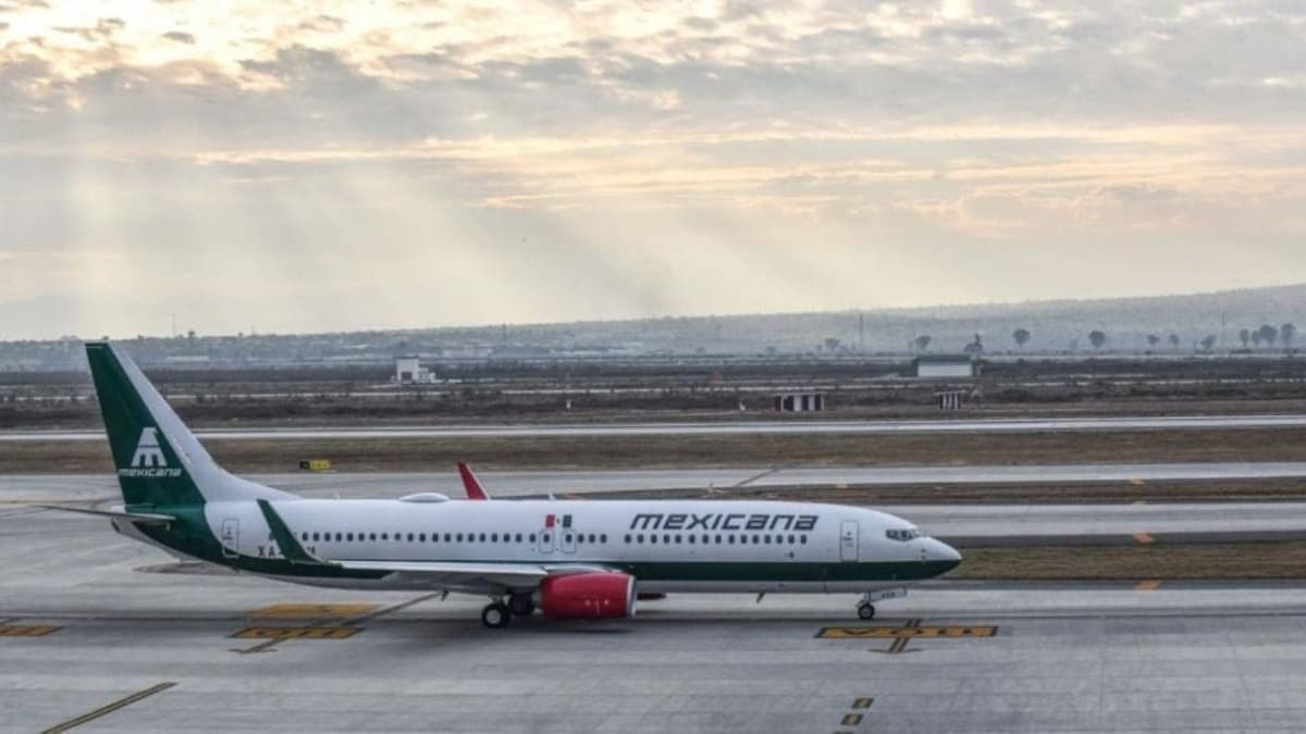 Desvío de avión de Mexicana a Mérida fue por un banco de niebla; aterrizó en Tulum cinco horas después