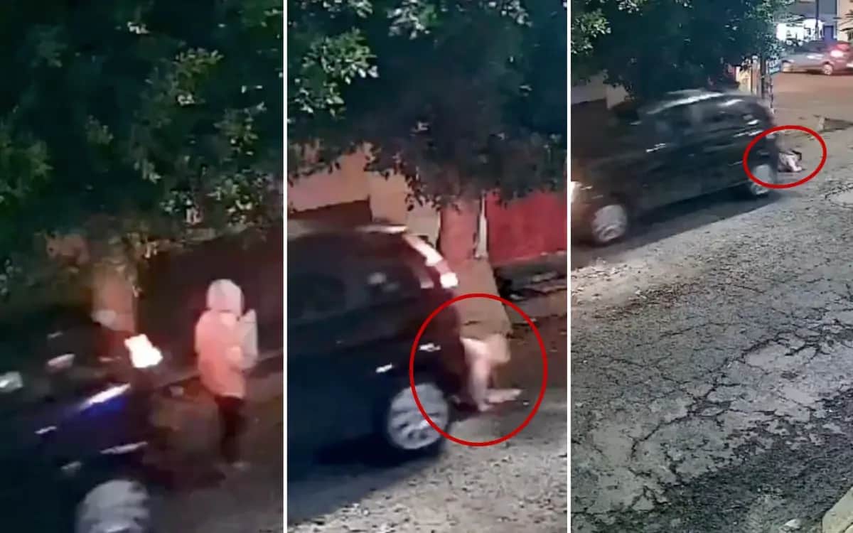 VIDEO: Conductor atropella a mujer de 85 años y pasa por encima de ella al huir