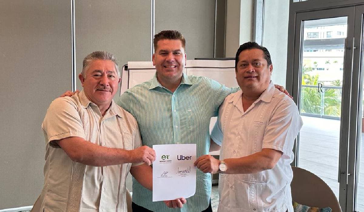 Es oficial; mediante acuerdo, taxistas de Cancún se integran a la plataforma Uber