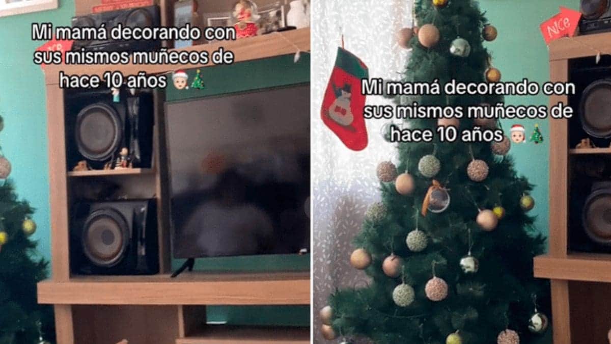 VIDEO: Mujer se hace viral por decorar su casa de Navidad con muñeco de nieve "sin cabeza"