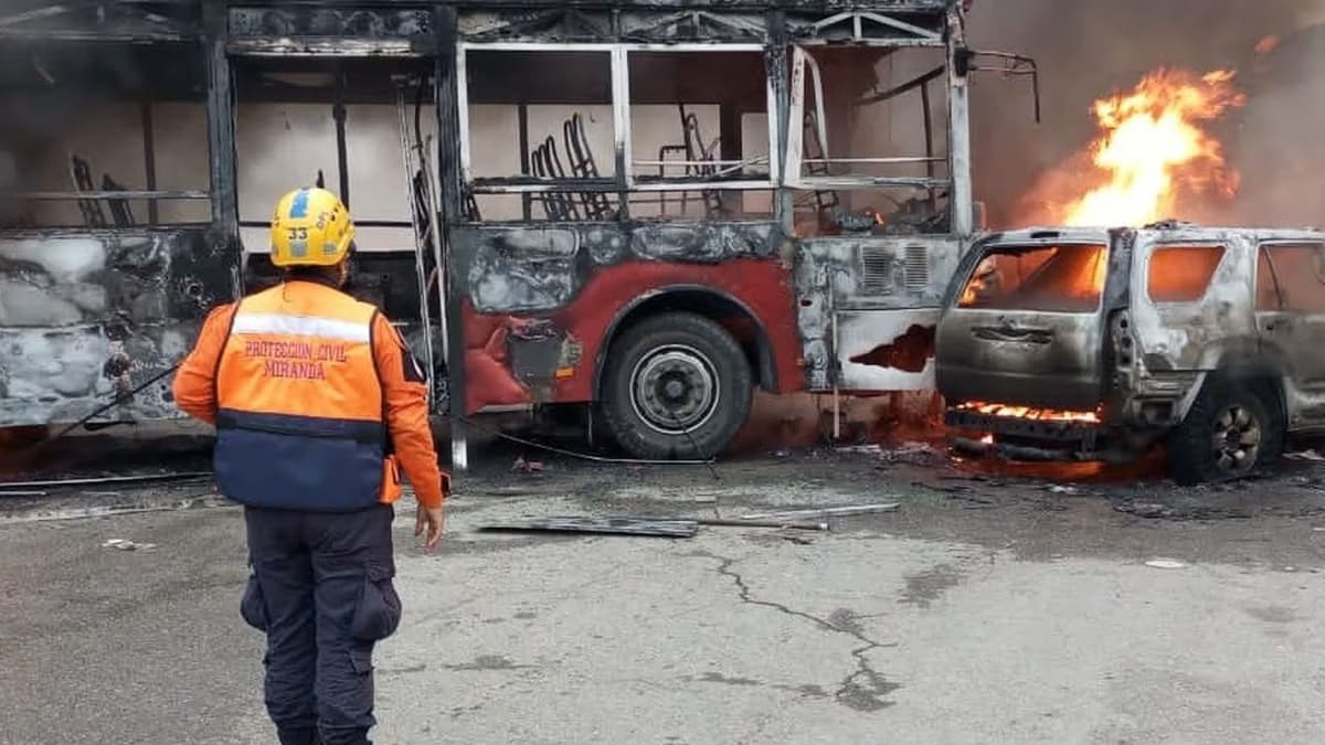 Un camión embiste una fila de vehículos y deja al menos ocho muertos en Venezuela