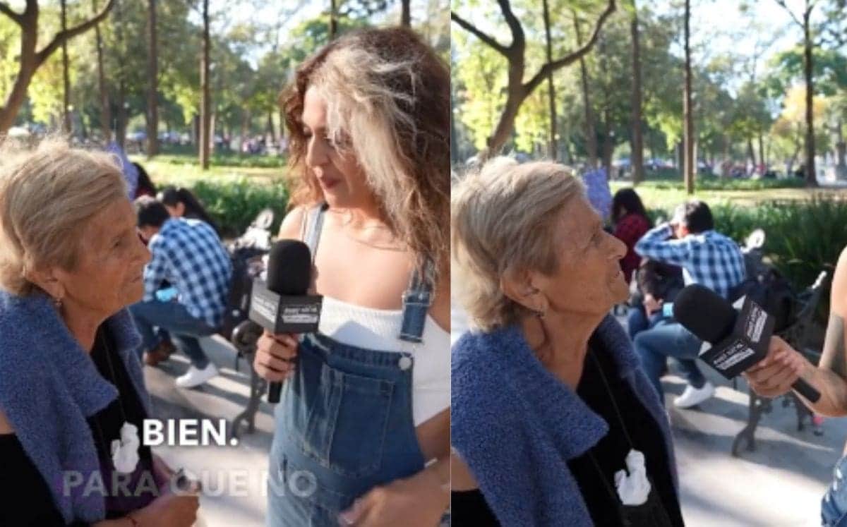 Video: Abuelita revela que gana 15 pesos al día