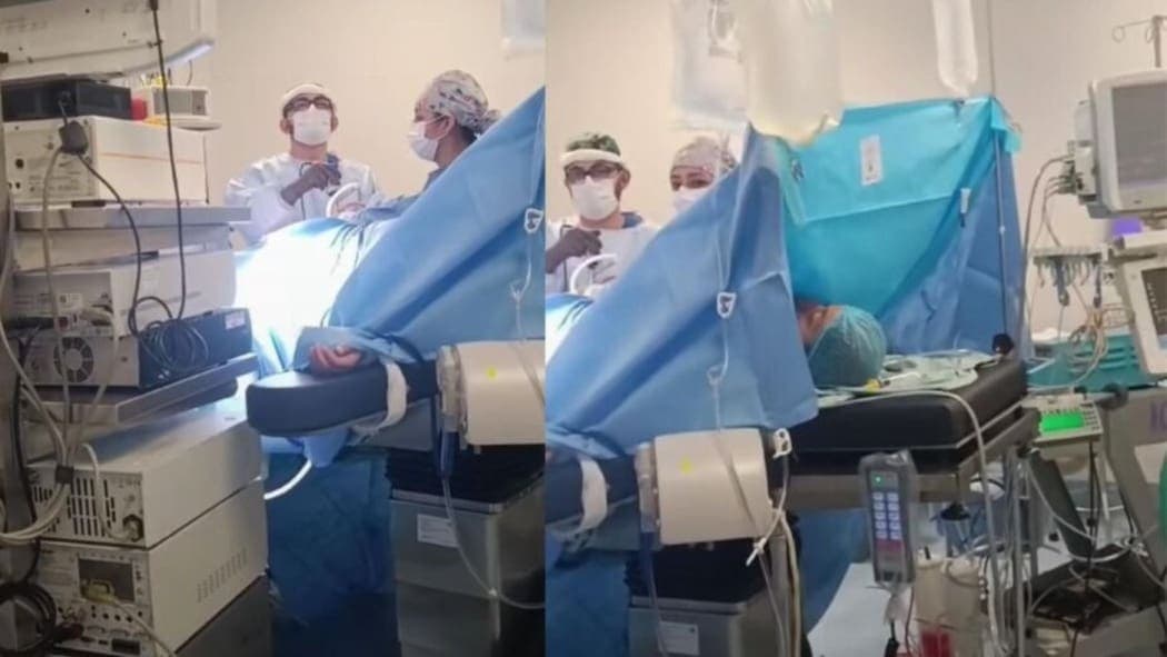 Video: Médicos viven sismo en la CDMX durante una cirugía