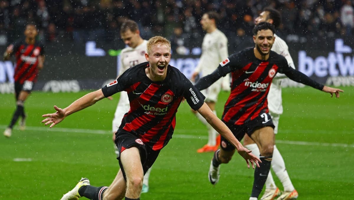 Humillación total: Eintracht Frankfurt goleó 5-1 al Bayern Munich en la Bundesliga