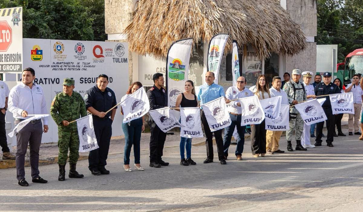 Tulum pone en marcha el Operativo de Seguridad Guadalupe Reyes 2023-2024