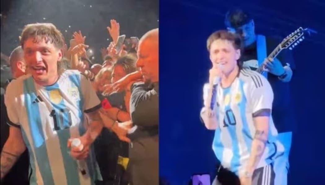 Video: Peso Pluma habla mal de México en un concierto en Argentina