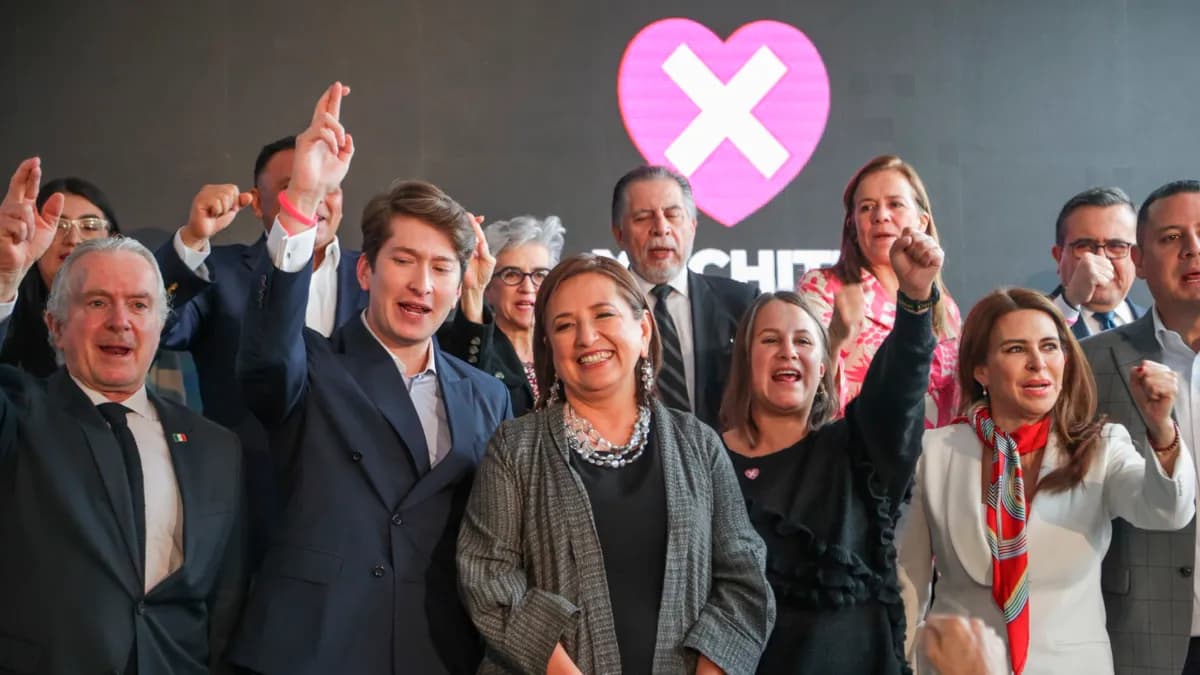 Xóchitl Gálvez presenta su equipo de precampaña para buscar la presidencia