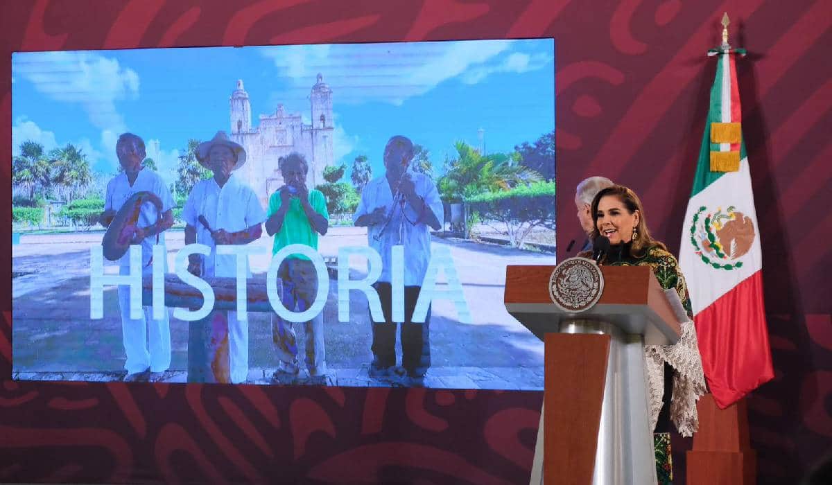 Con el Tren Maya el mundo conocerá las maravillas arqueológicas del Mundo Maya: Mara Lezama