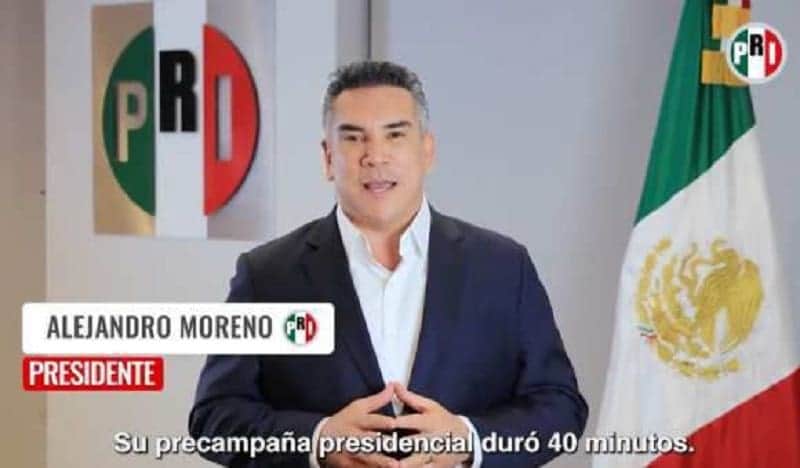 Video: 'Estamos tramitando el récord a la precampaña más corta en la historia': Alito Moreno