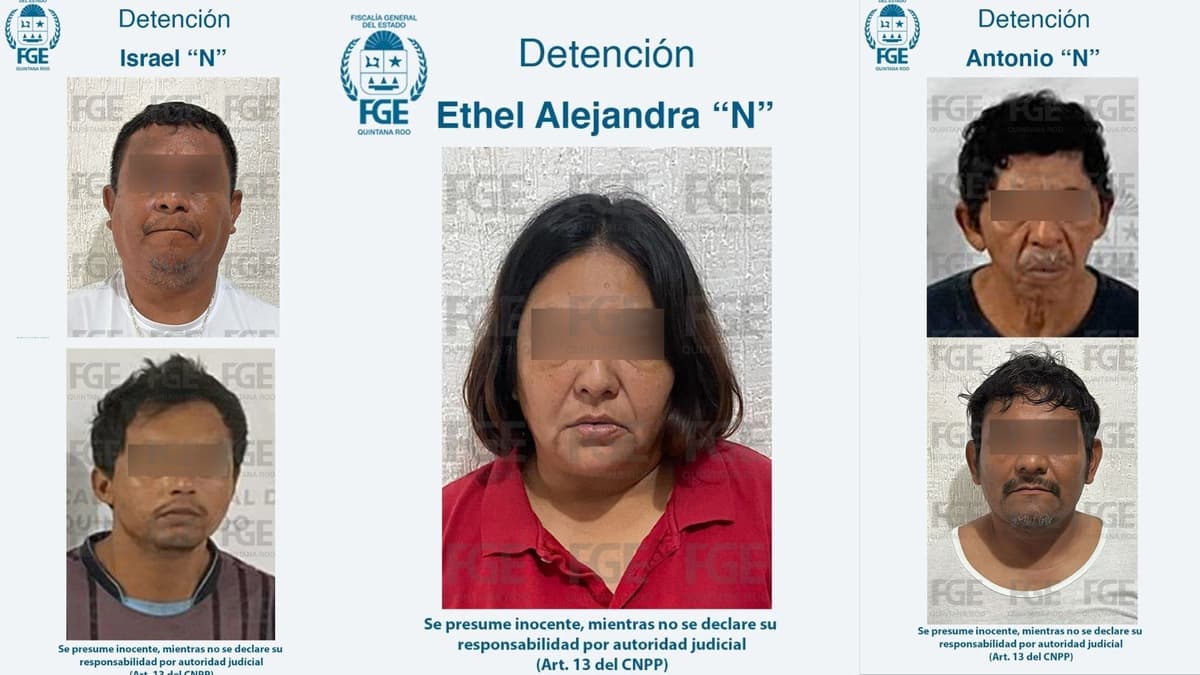 Detiene la FGE a cinco personas por extorsión a taxistas de Cancún
