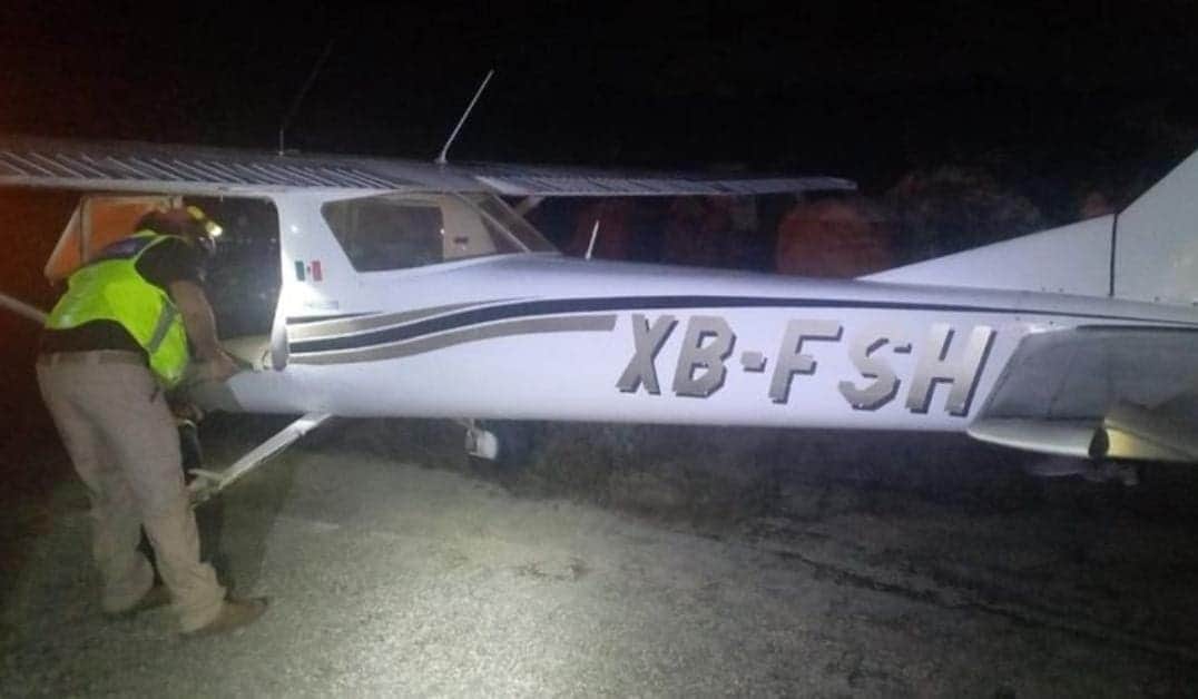 Reportan aterrizaje de emergencia de una avioneta en Calica en Playa del Carmen