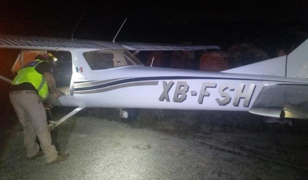 Reportan aterrizaje de emergencia de una avioneta en Calica en Playa del Carmen