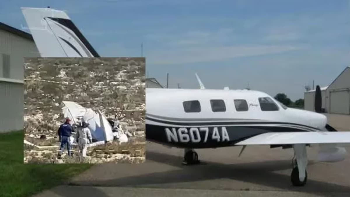 VIDEO: Avioneta se desploma en Coahuila, México; reportan cuatro muertos