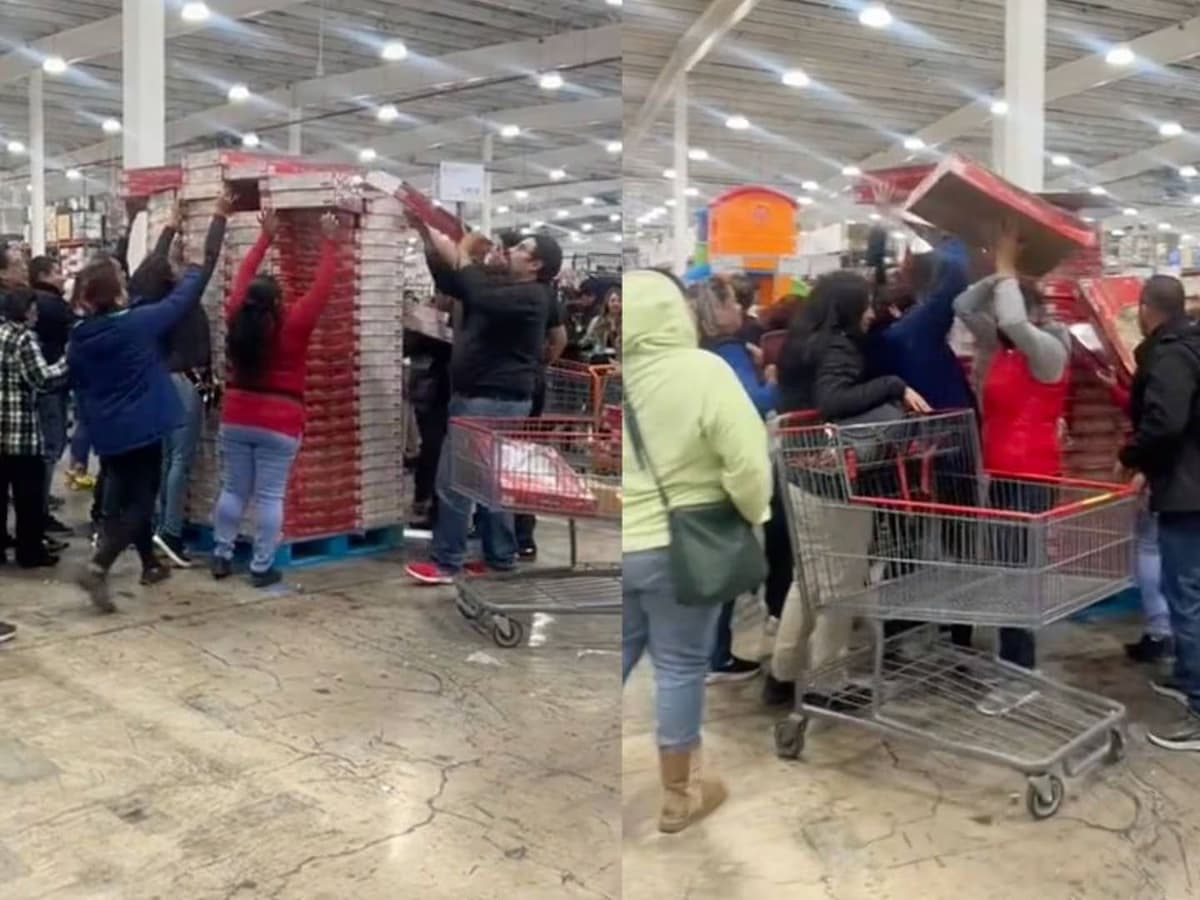 Video: Clienta capta 'salvaje' compra de roscas de Costco en menos de 1 minuto