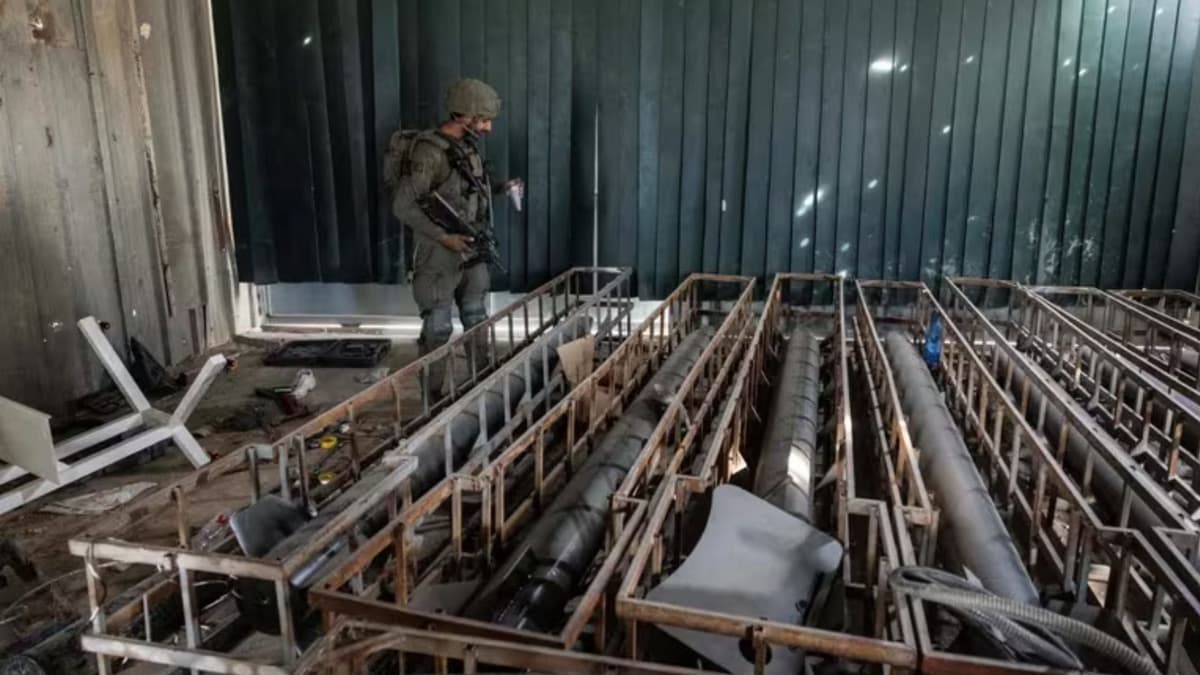 El ejército de Israel halló la fábrica de armas más grande de Hamás en Gaza