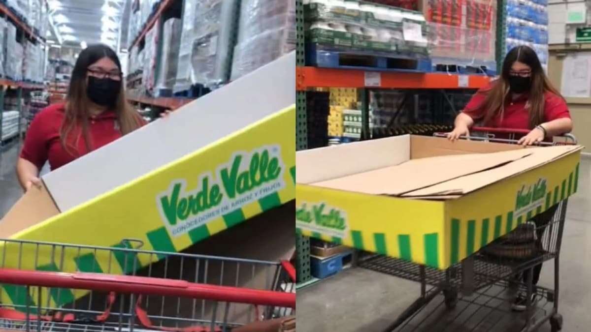 Video: Jóvenes 'roban' cajas de Costco y causan indignación en redes