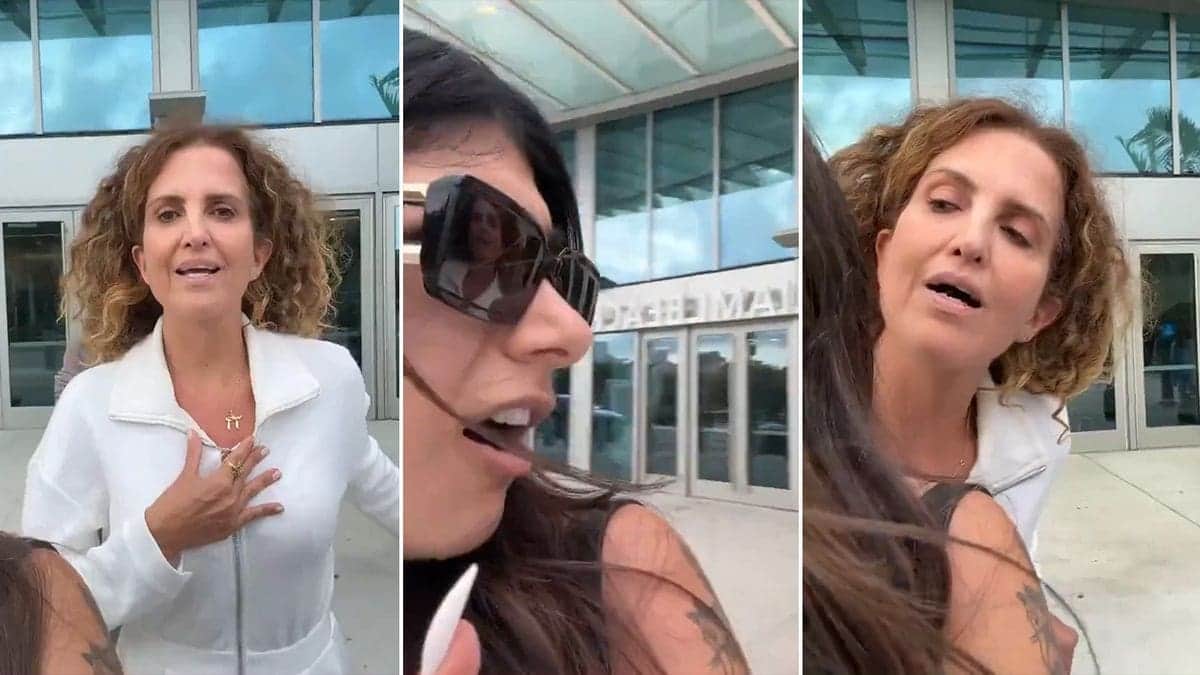 Video: Mia Khalifa discute con una mujer judía en un aeropuerto