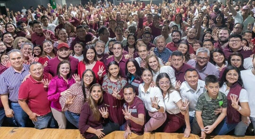 Pide Mara Lezama a militantes de Morena en Quintana Roo ir en unidad con los aspirantes de la 4T
