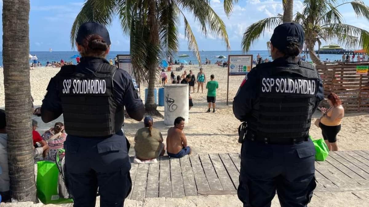 Concluye operativo Guadalupe-Reyes con saldo blanco en Playa del Carmen