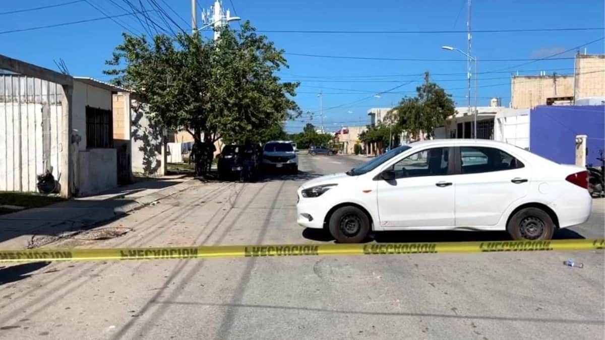 Sujetos dispararon contra una vivienda en la Región 227 de Cancún