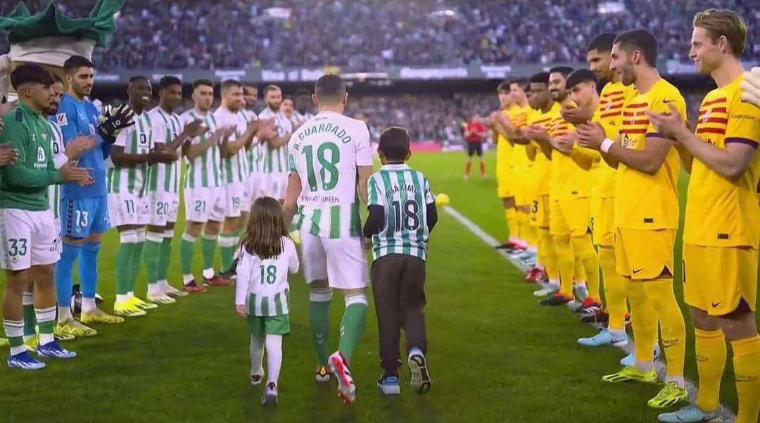 Video: Barcelona gana al Betis en el partido de despedida de Andrés Guardado