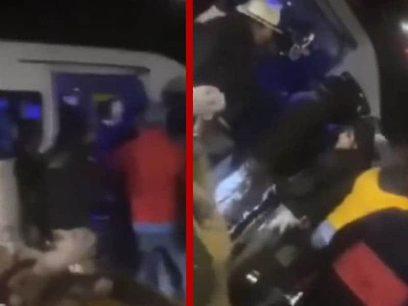 Video: Se viraliza nueva golpiza de comerciantes a turistas en La Marquesa