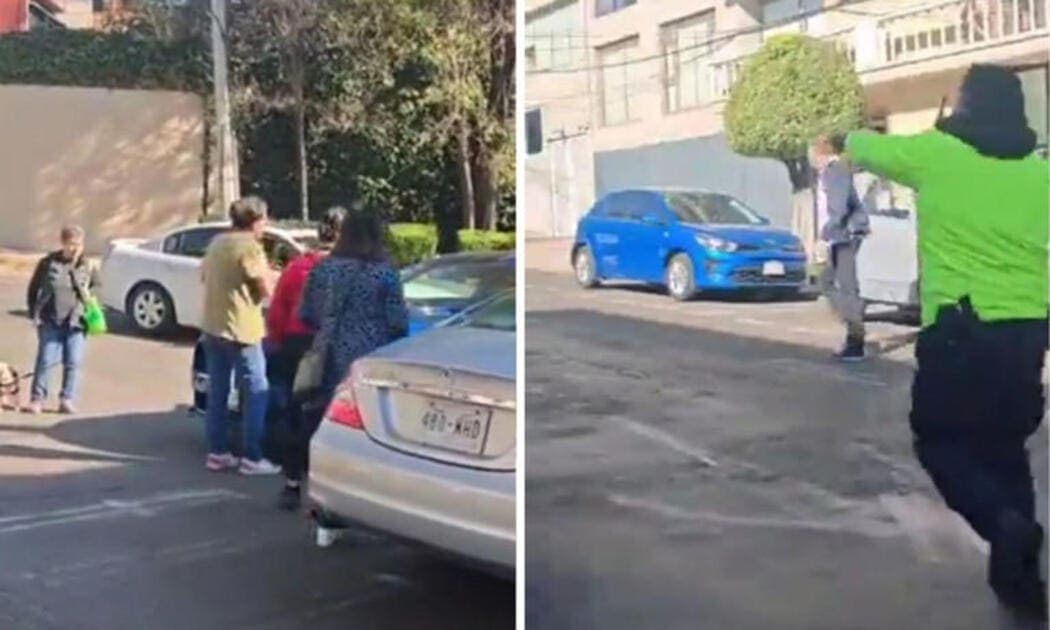 Video: Conductora atropella a mujer durante manifestación en CDMX