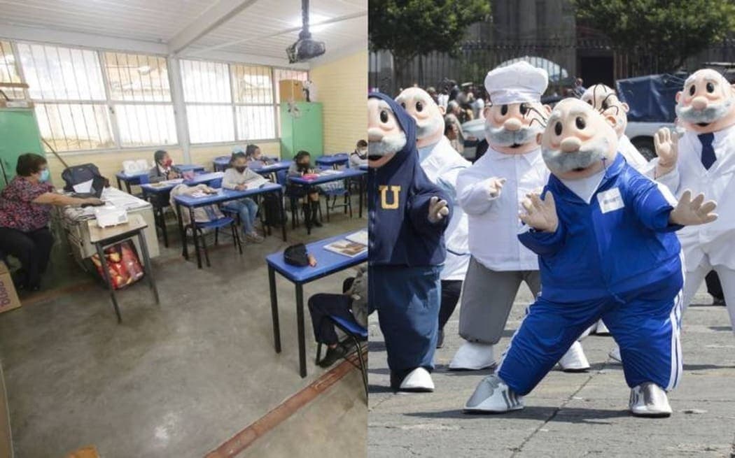 Tiktoker compara sueldo de maestro de secundaria con botarga del Dr. Simi