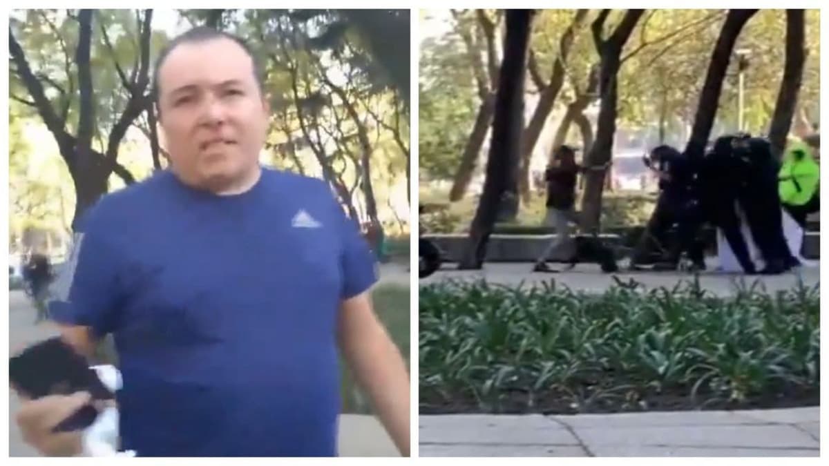 Video: Un hombre es golpeado en pleno Paseo de la Reforma por policías al mando de Sandra Cuevas