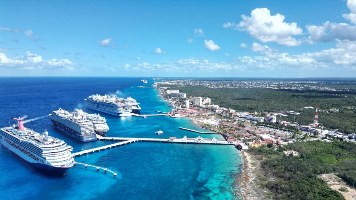 Quintana Roo es líder nacional en llegada de cruceros; captó al 68.5% de los turistas en enero